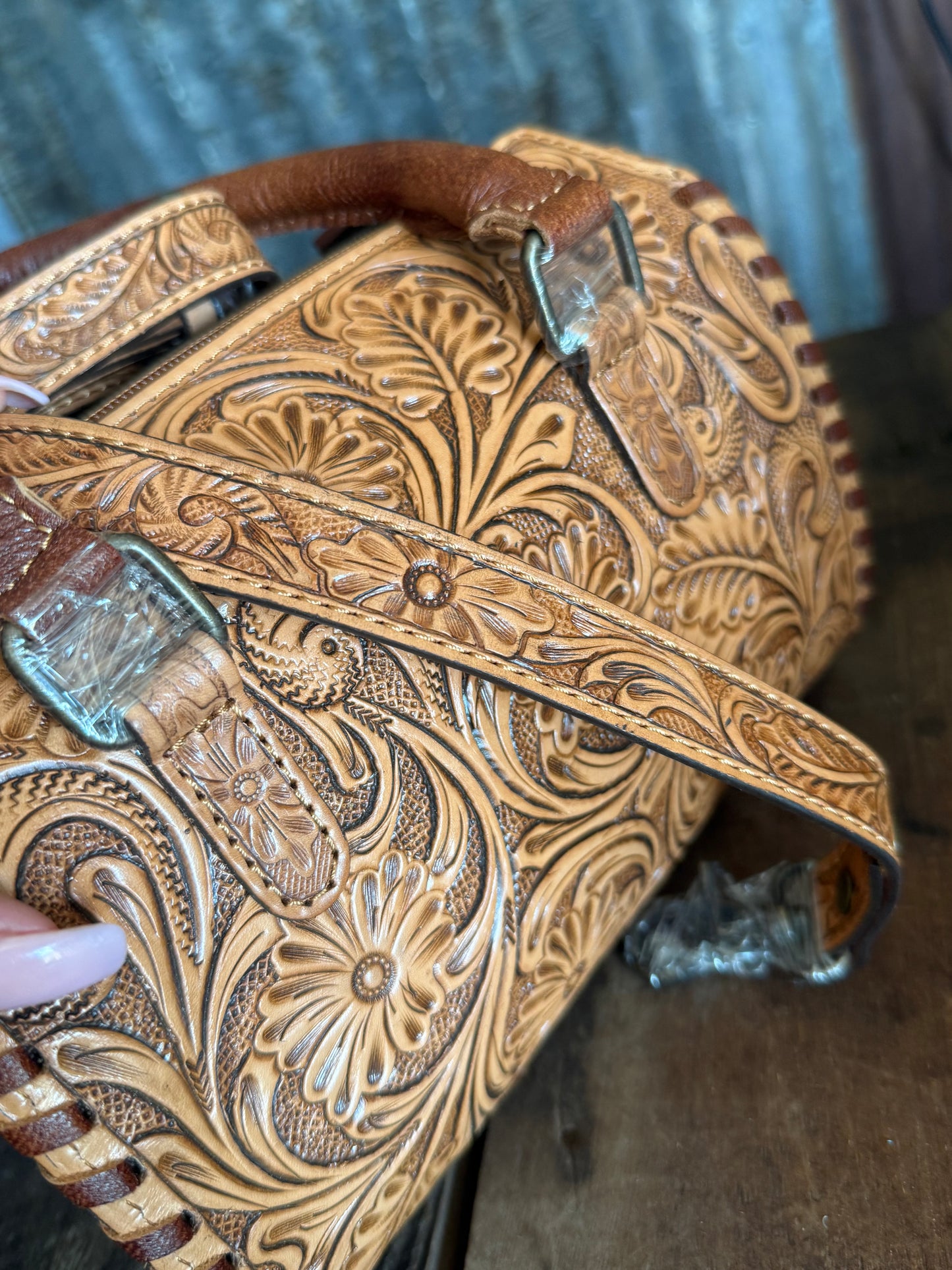Tooled Concho Speedy - Small