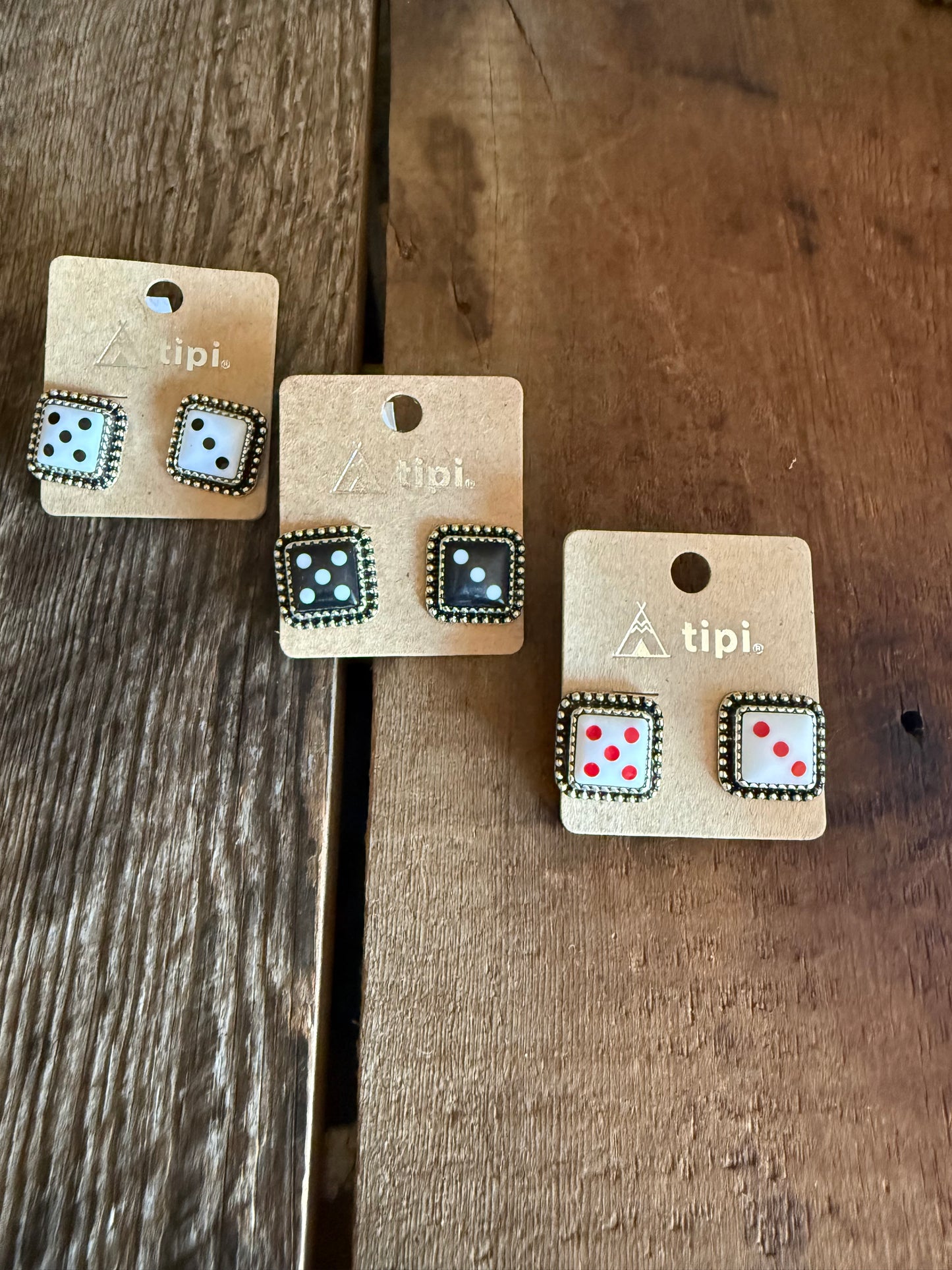 Dice Earrings