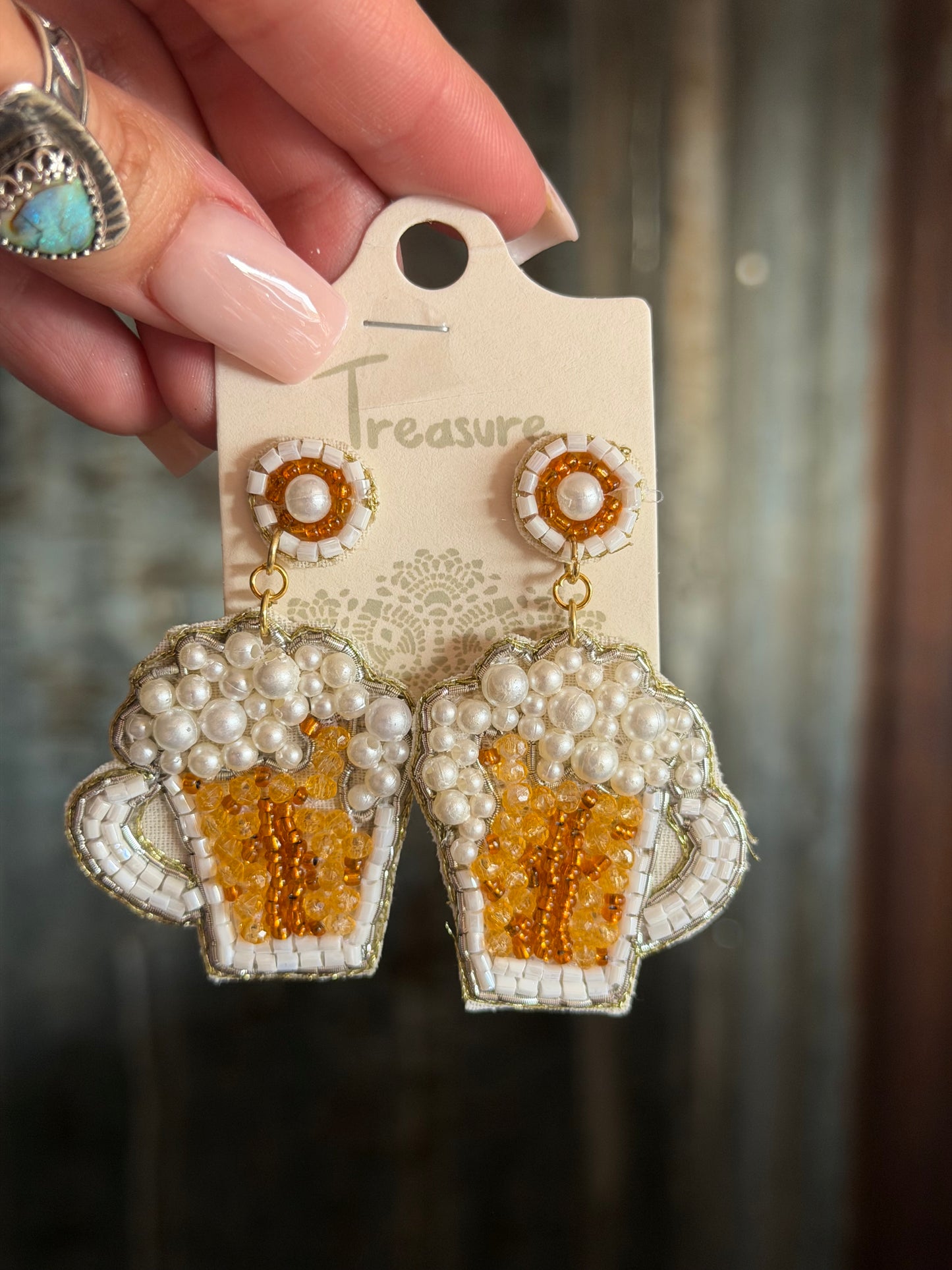 St. Patrick’s Day Earrings - Beer Mug
