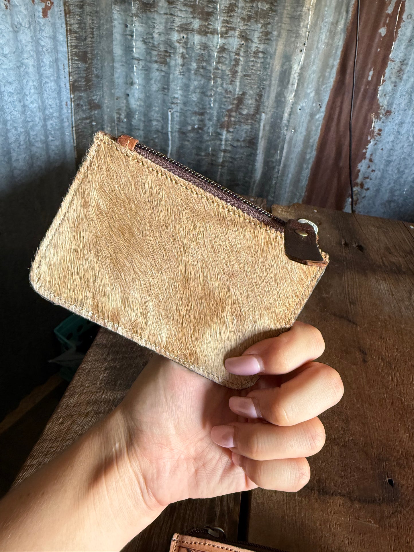 8 Ball Leather Pouch