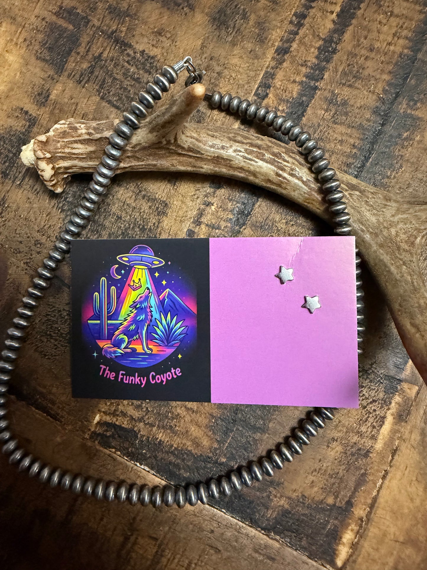 Sterling Silver Star Earrings