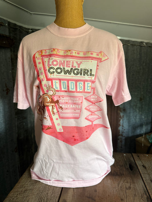 Lonely Cowgirl Tee - Small