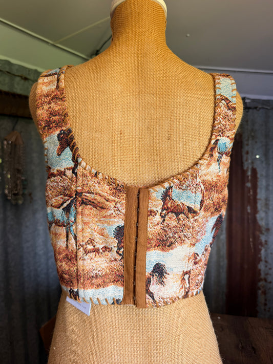Wild West Corset Top