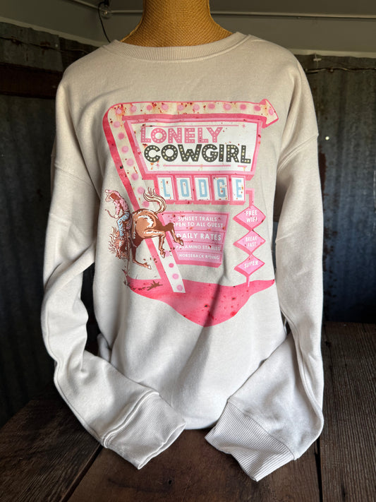 Lonely Cowgirl Sweatshirt - Medium