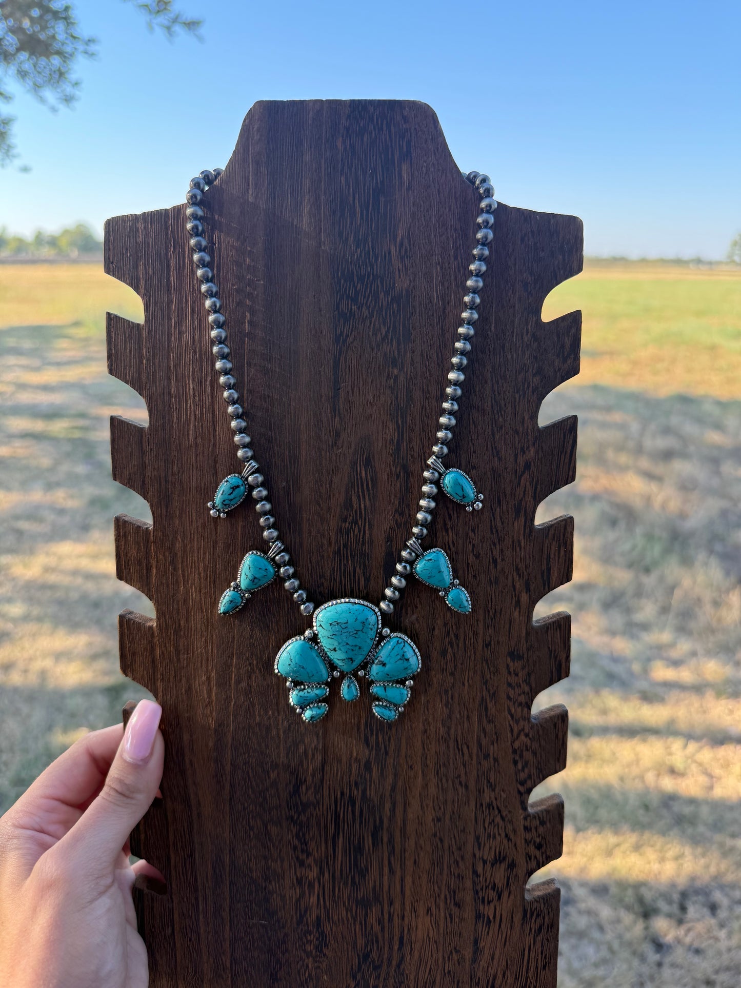 Turquoise Squash Necklace
