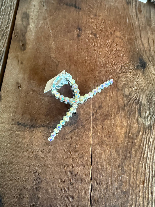 Rhinestone Metal Hair aClip
