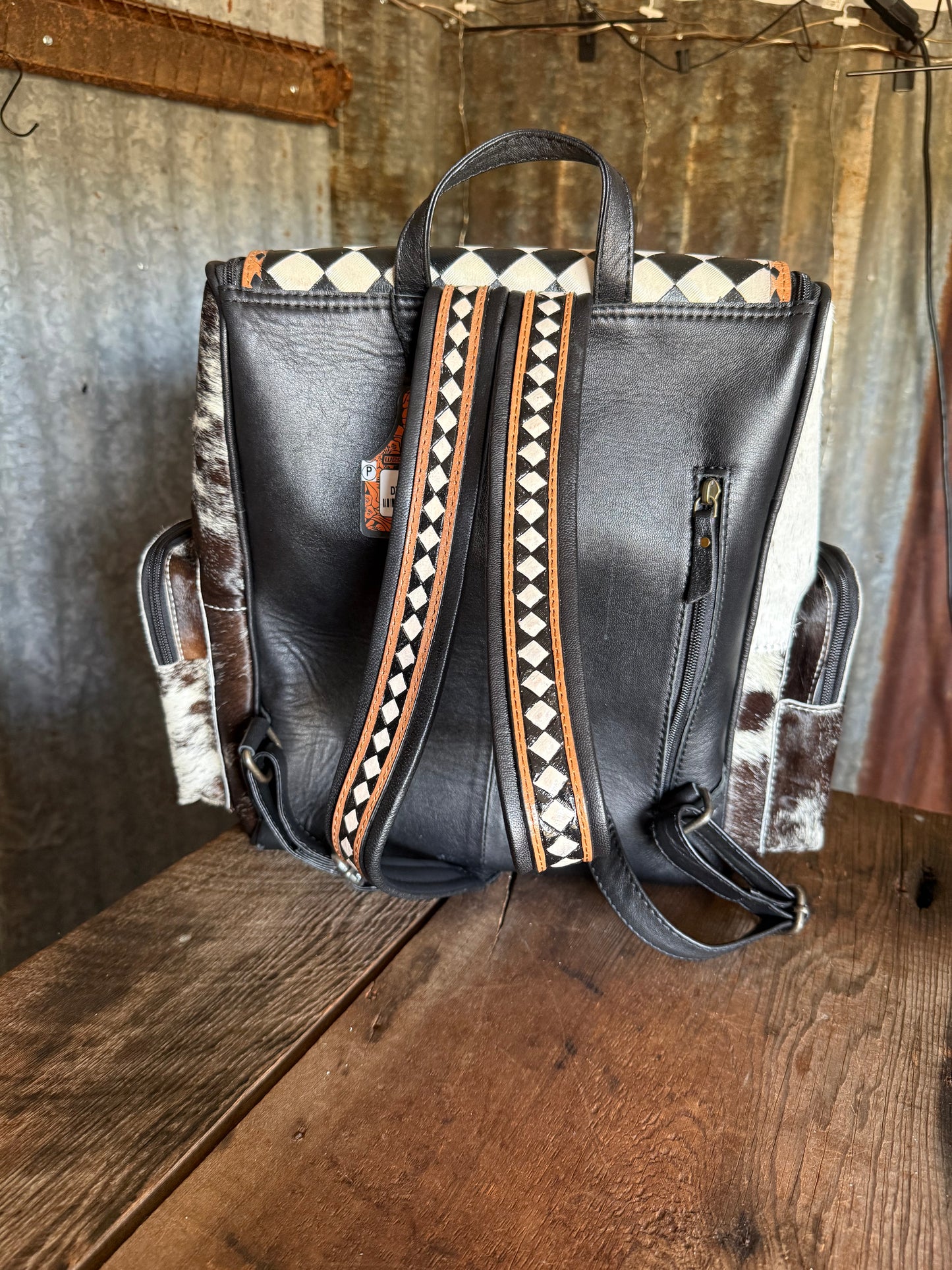 Checkered Spade Backpack