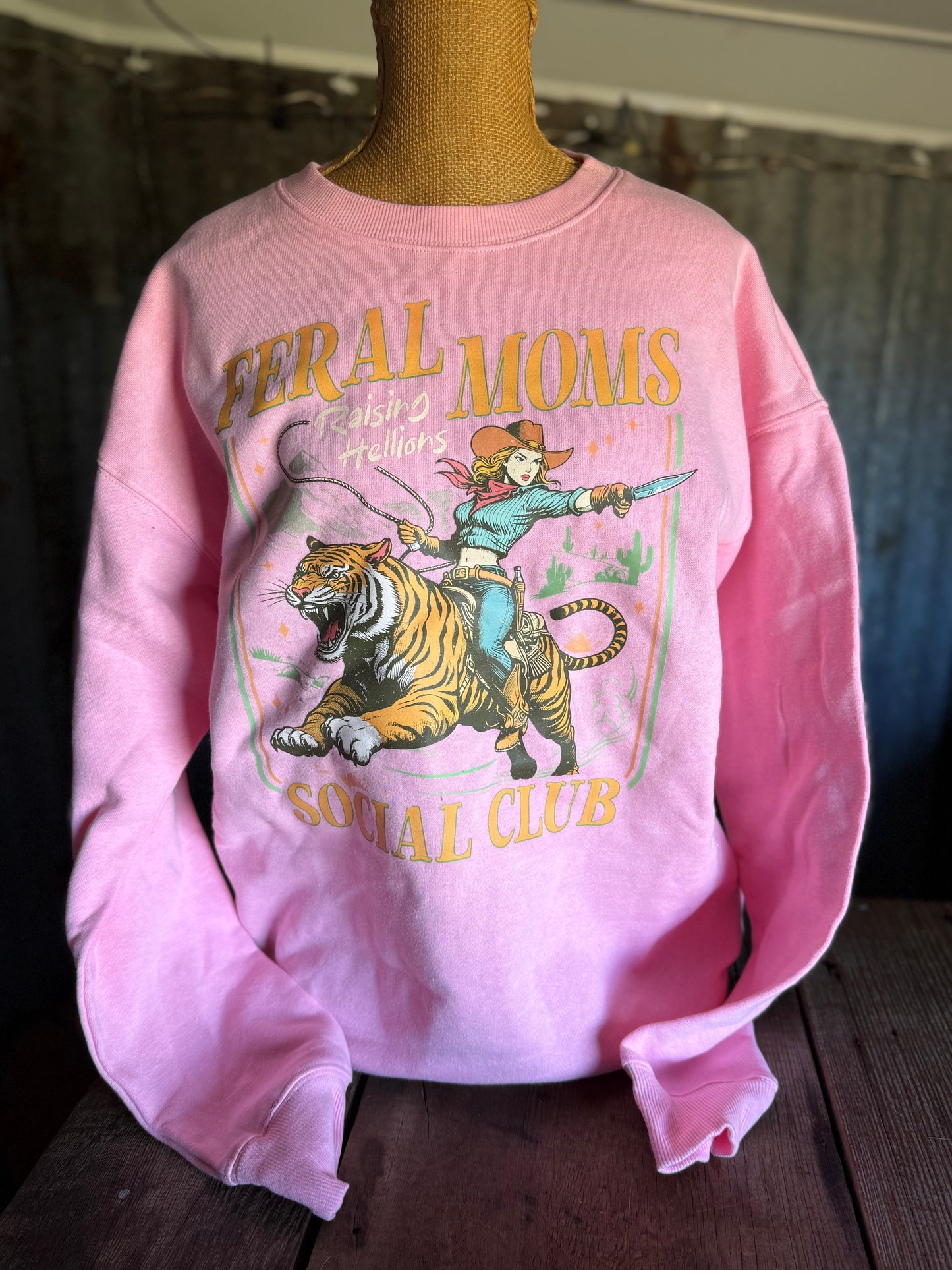 Feral Moms Sweatshirt - Small