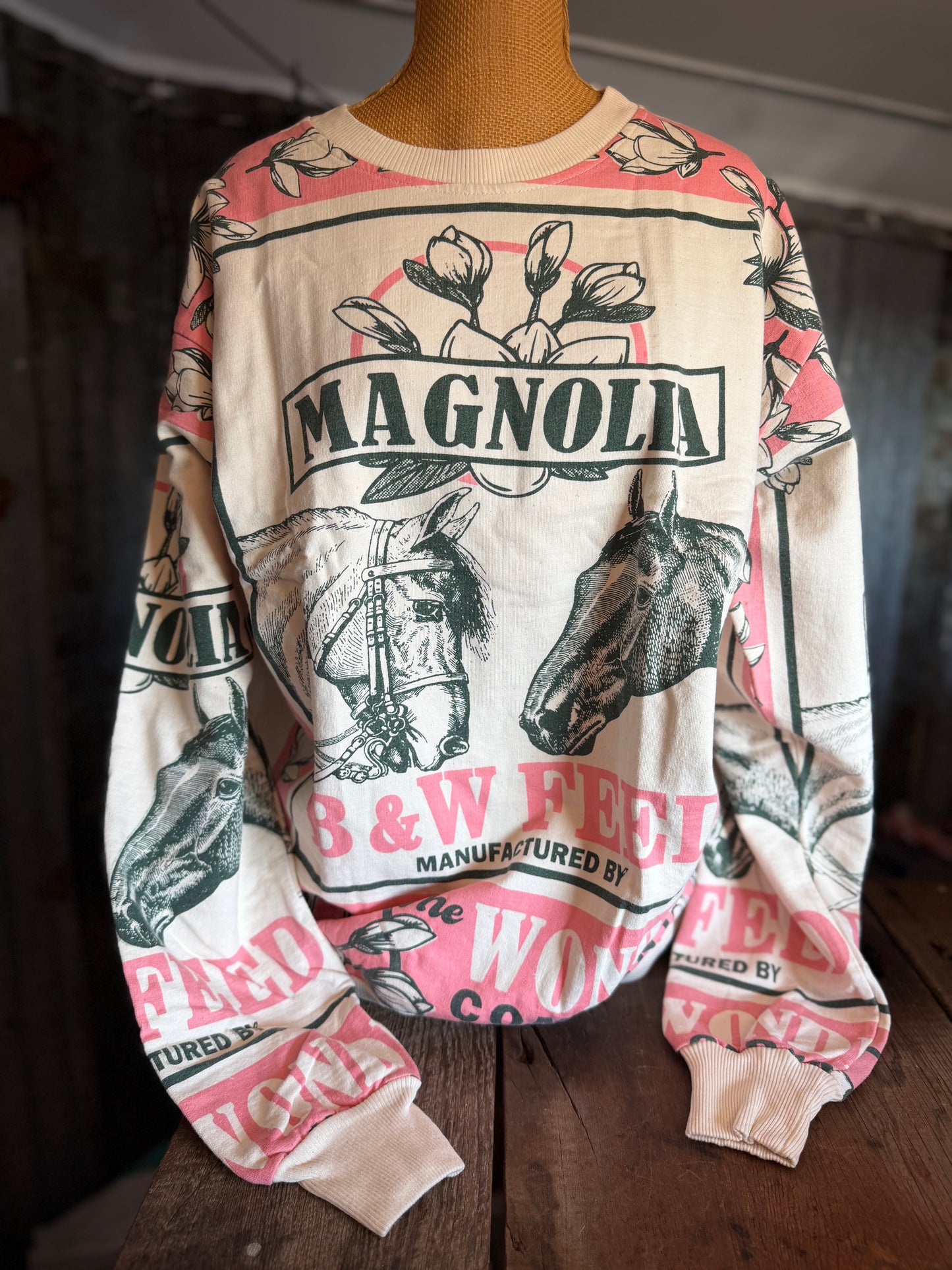 Vintage Feed Crewneck - Horse