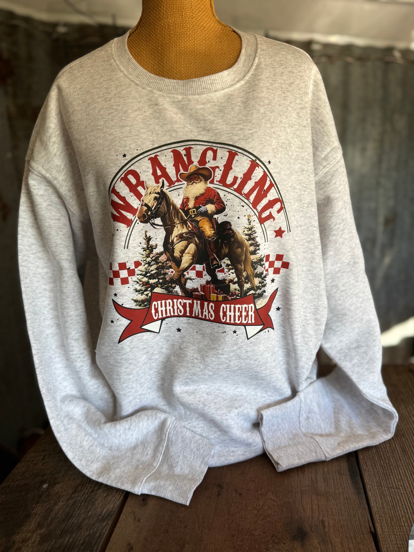Wrangling Christmas Cheer Sweatshirt