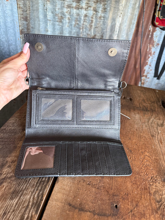 Trifold Wallet - Crossbody