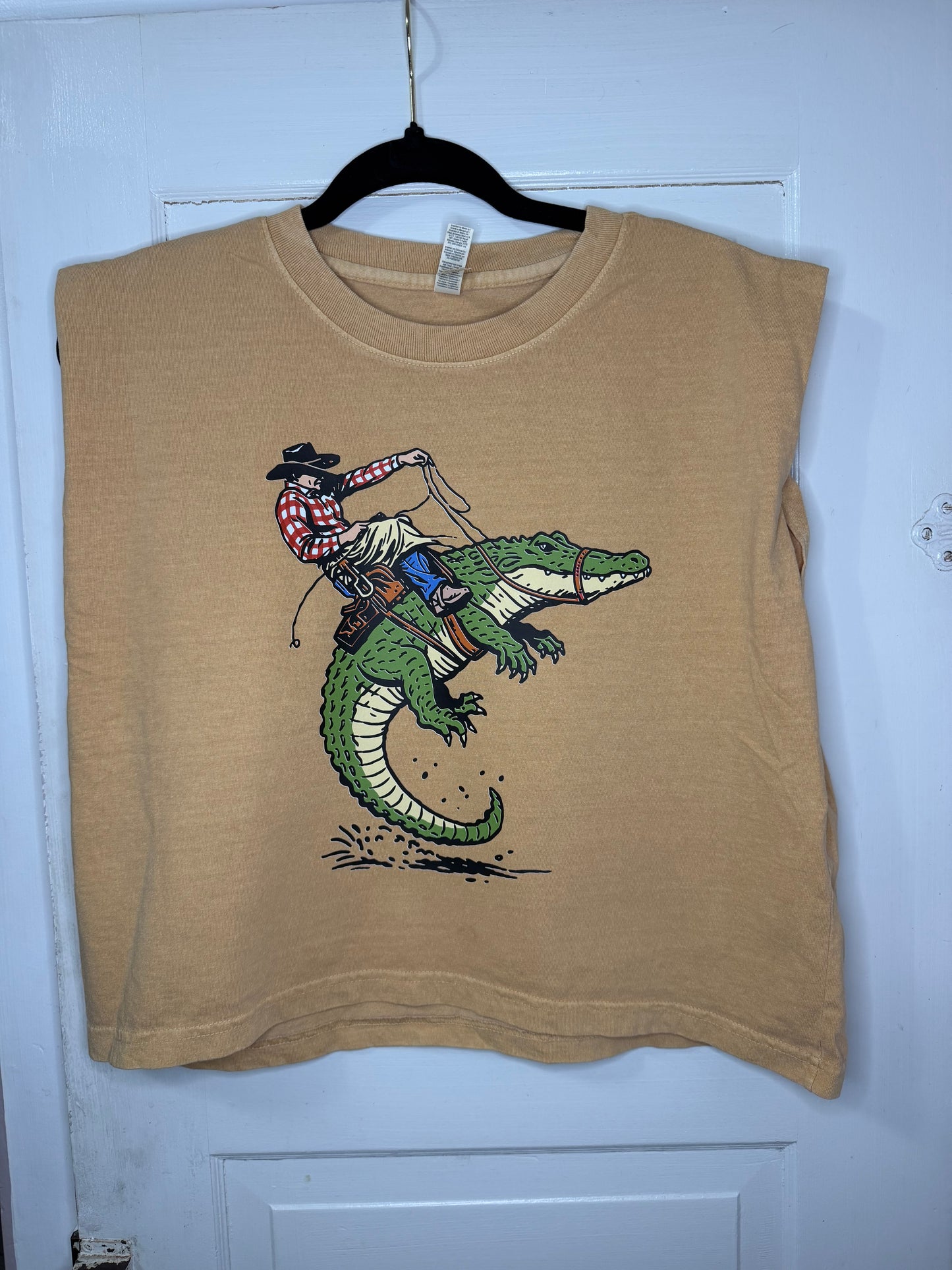 Outback Cowboy Tank - Cropped