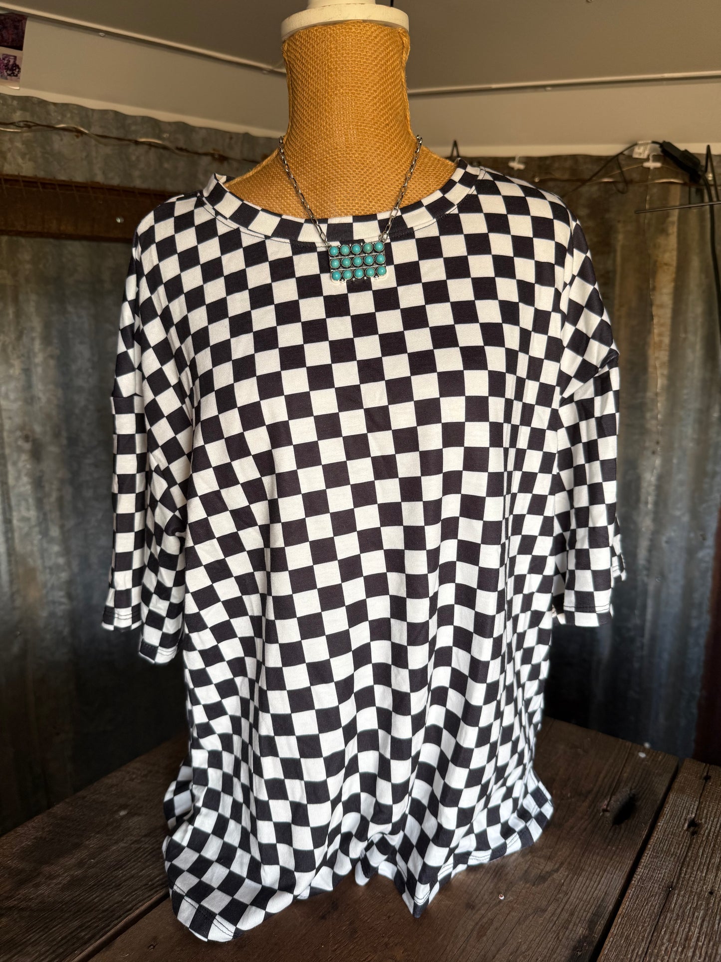 Checkered Top