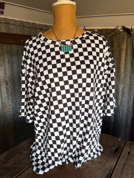 Checkered Top