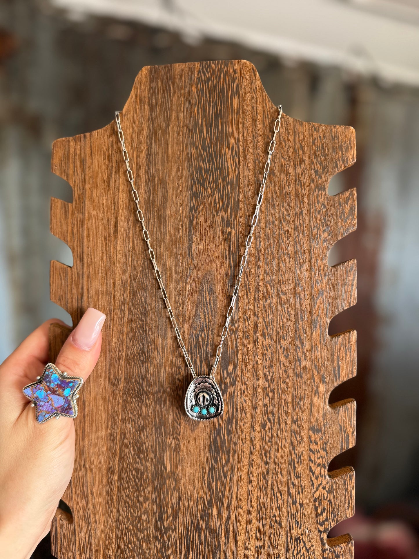 Cowboy Hat Necklace