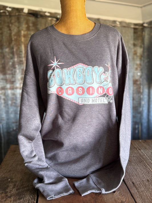 Cowboy Casino Sweatshirt - Medium