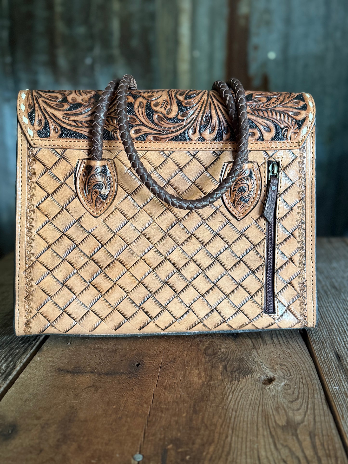 Tooled Tilly Purse or Crossbody