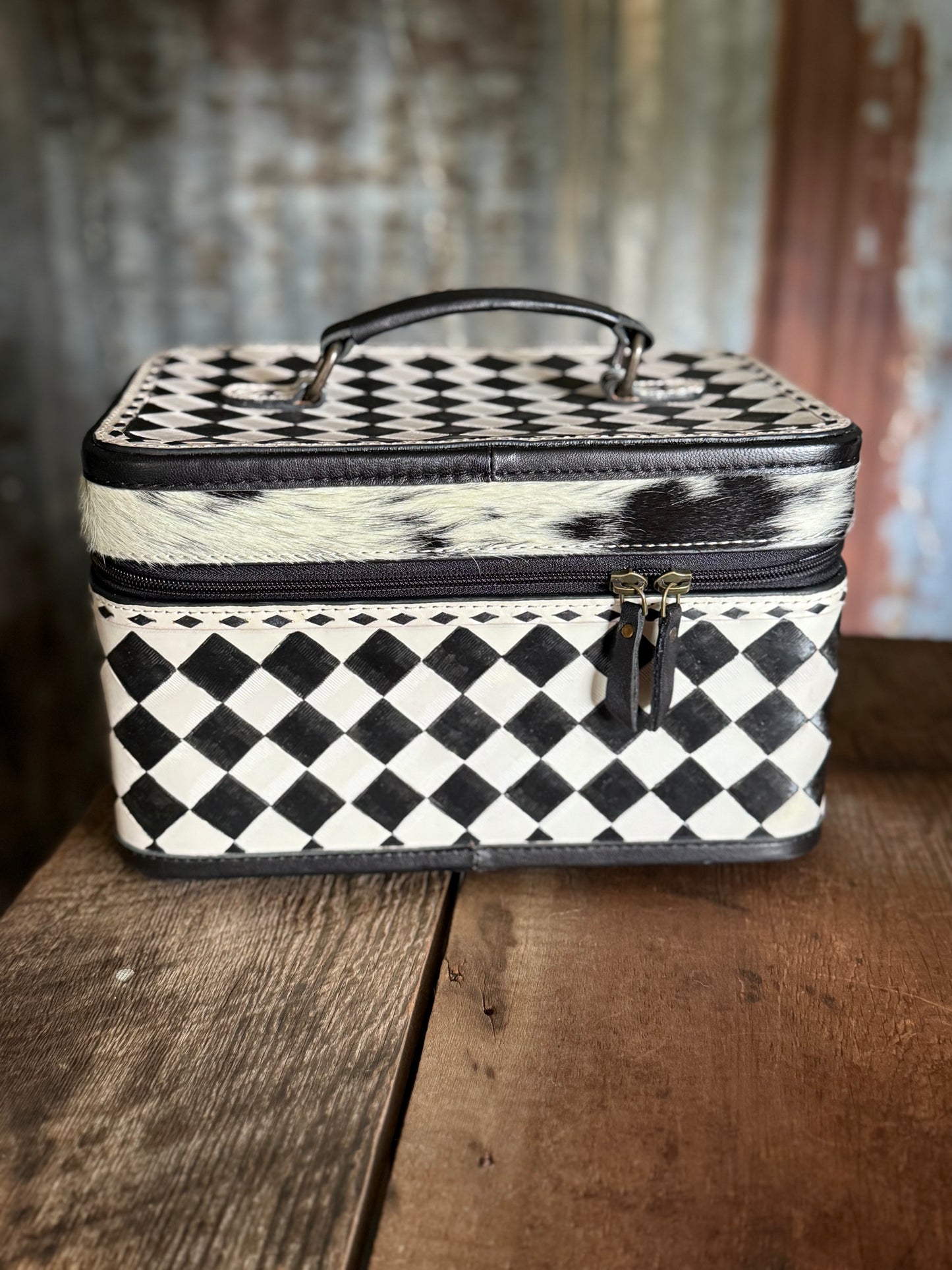 Large Jewelry Box - Checkered