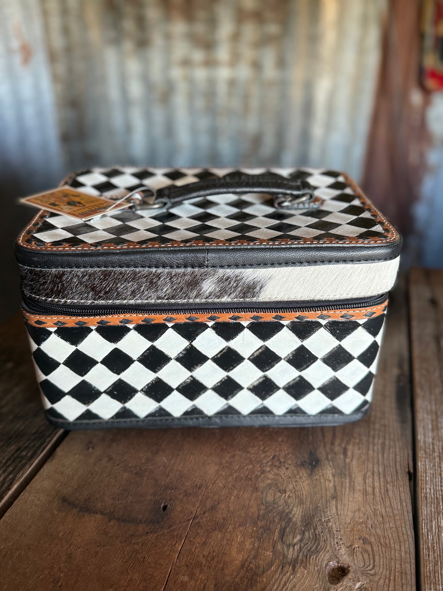 Large Jewelry Box - Checkered