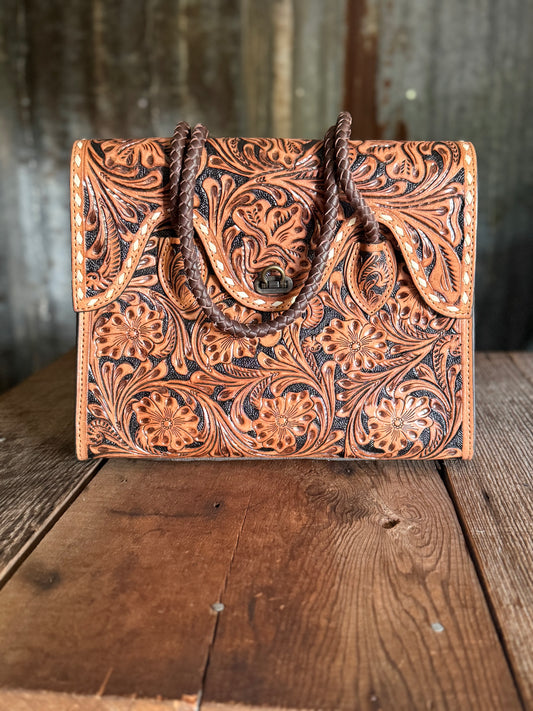 Tooled Tilly Purse or Crossbody