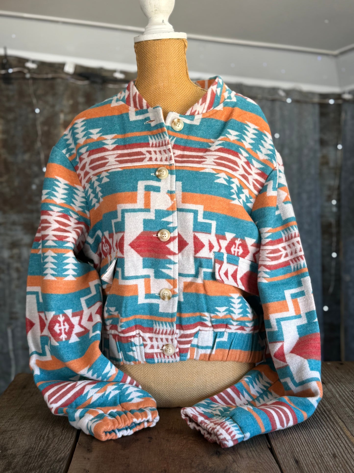 Aztec Bomber Jacket