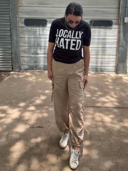 Comfy Cargos - Taupe