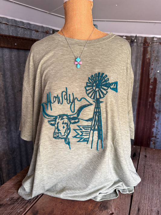 Howdy - Plus Tee