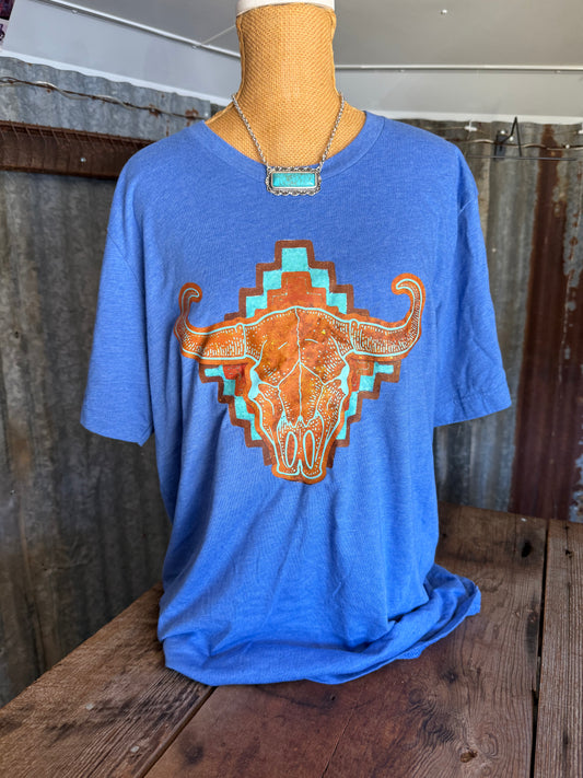 Cow Skull Tee - Large