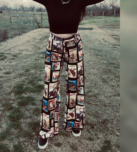 Cowboy Stamp Pants