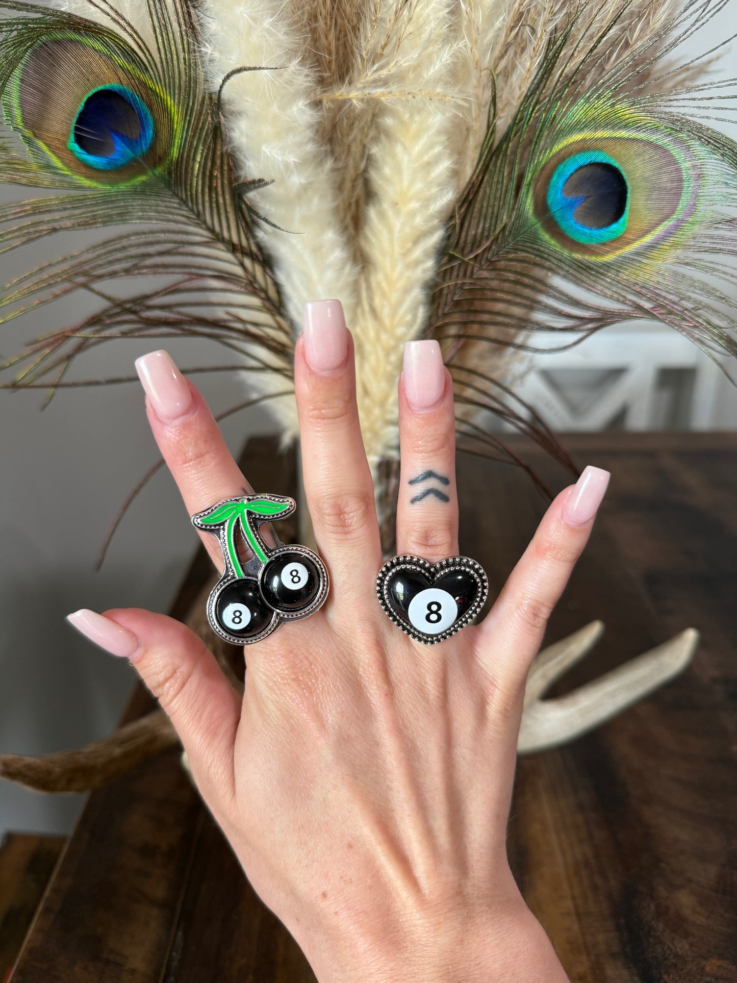 8 Ball Rings - Adjustable