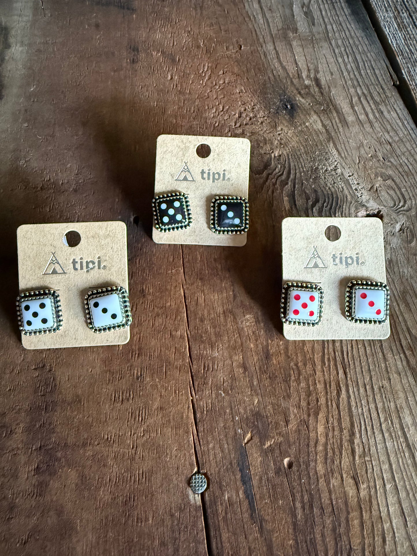 Dice Earrings