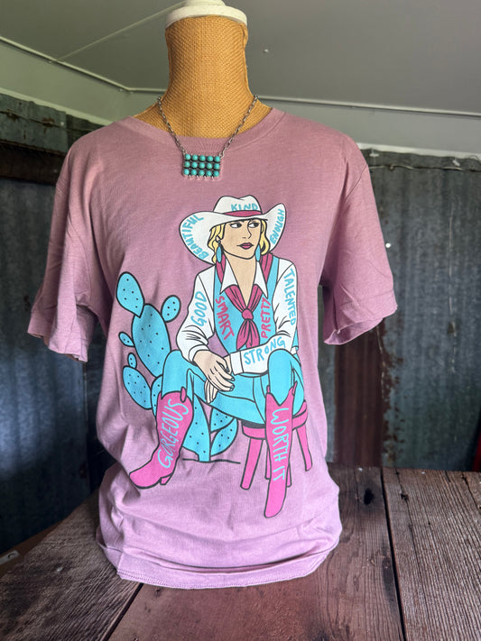 Cowgirl Affirmations Tee