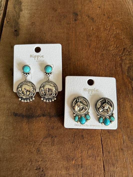 Coin Earrings