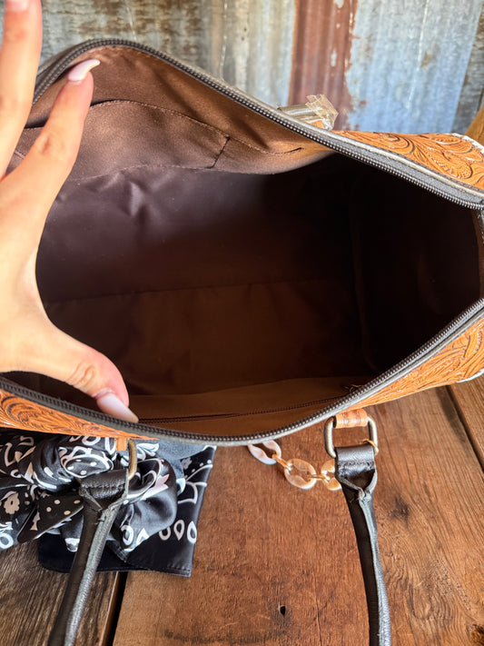 Wild West Tooled Speedy - Large