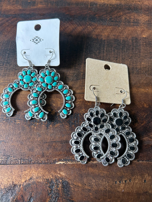 Large Squash Earrings