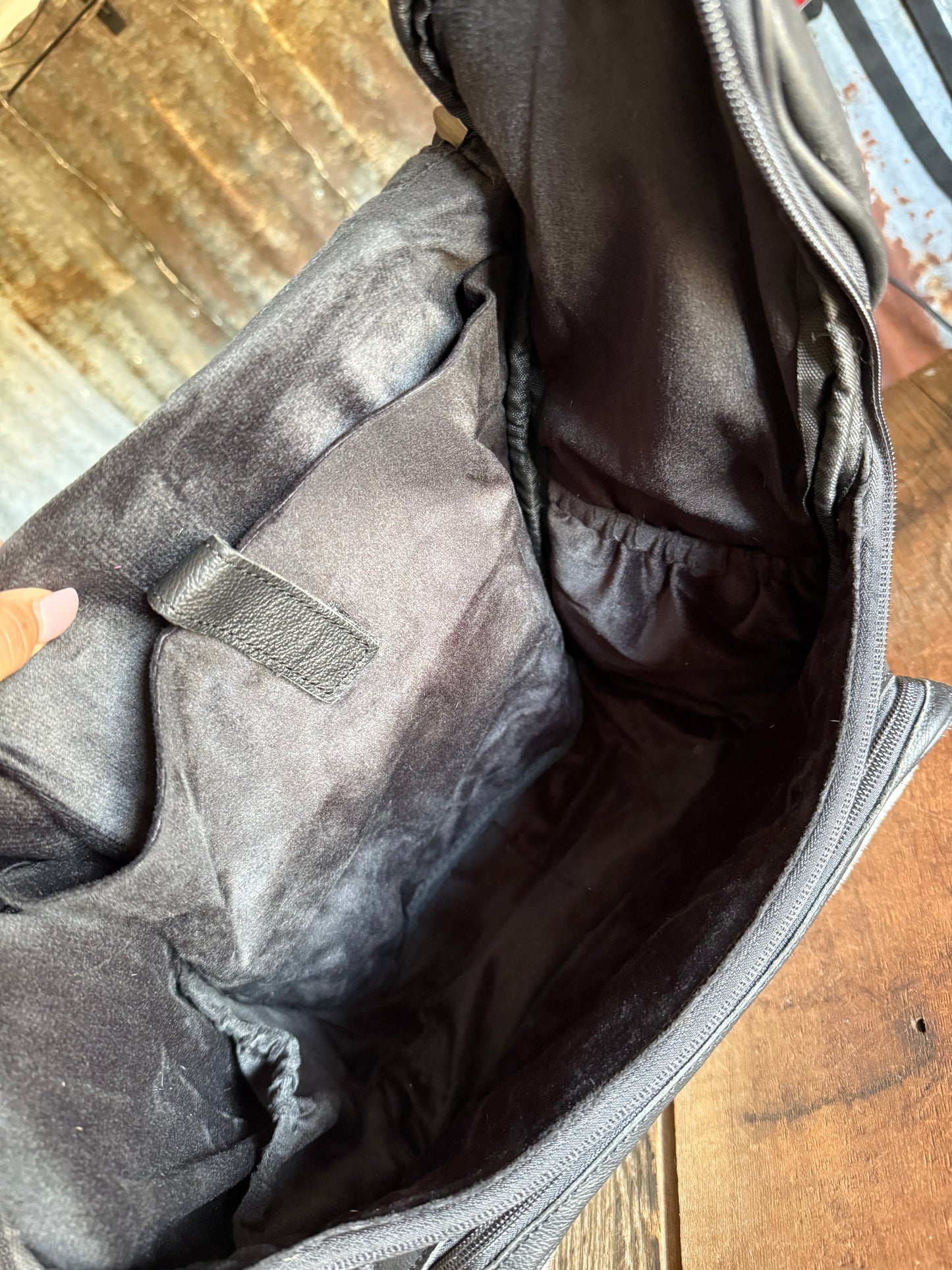 Checkered Bolt Backpack