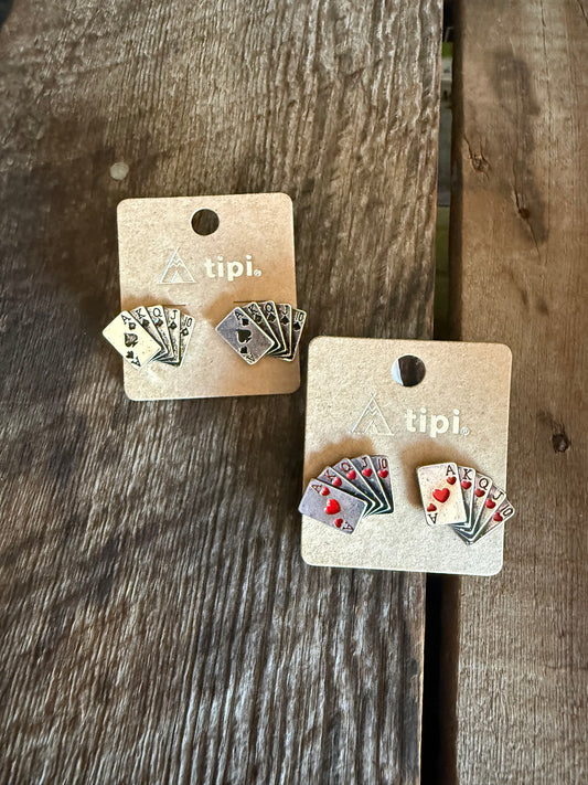 Card Earrings