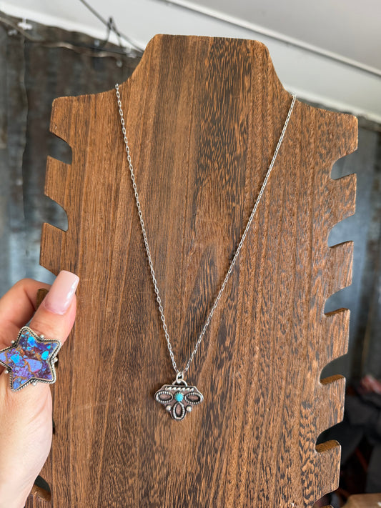 Boot Stitch Necklace