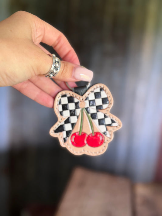 Cherry Keychain