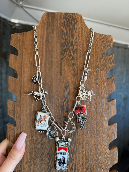 Cowboy Charm Necklace
