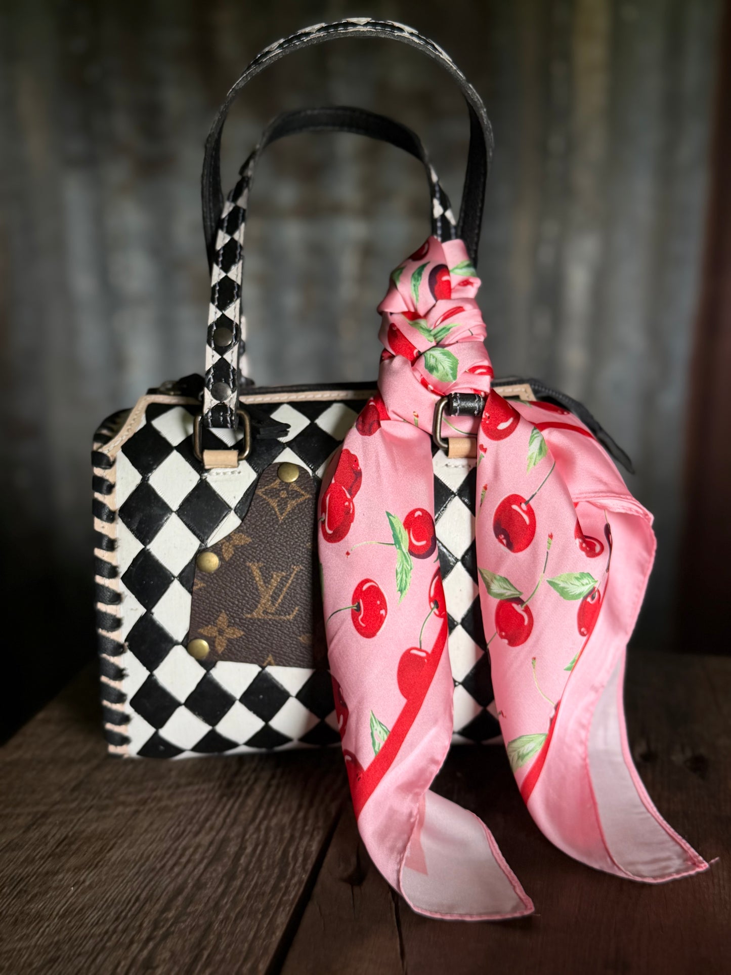 Boujee Checkered Speedy - Mini