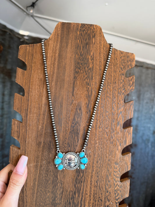 Turquoise / Bit Necklace