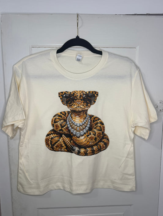 Fancy Snake Boxy Tee