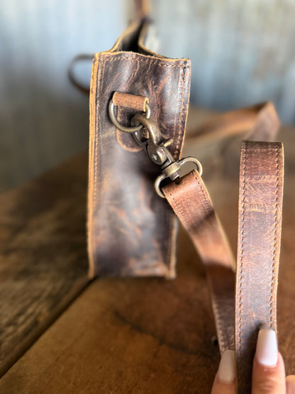 Checkered Crossbody Purse