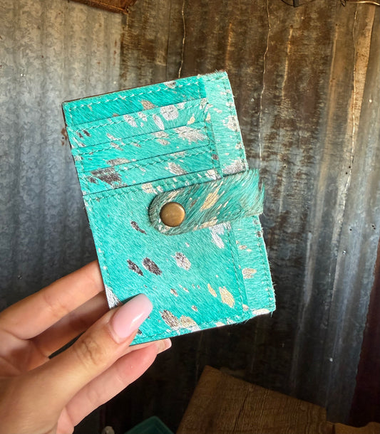 Cowhide Card Holder