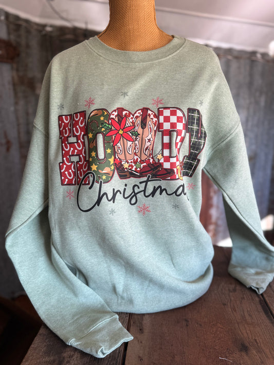 Howdy Christmas Sweatshirt