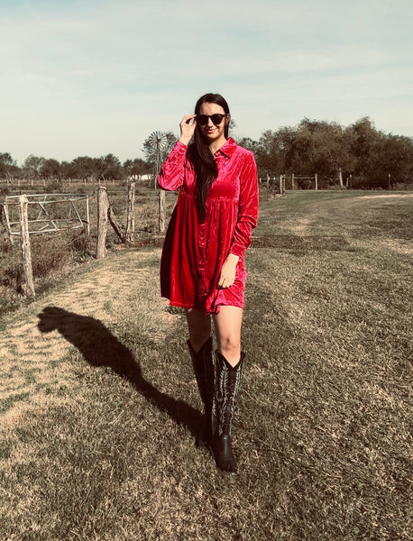 Velvet Dress