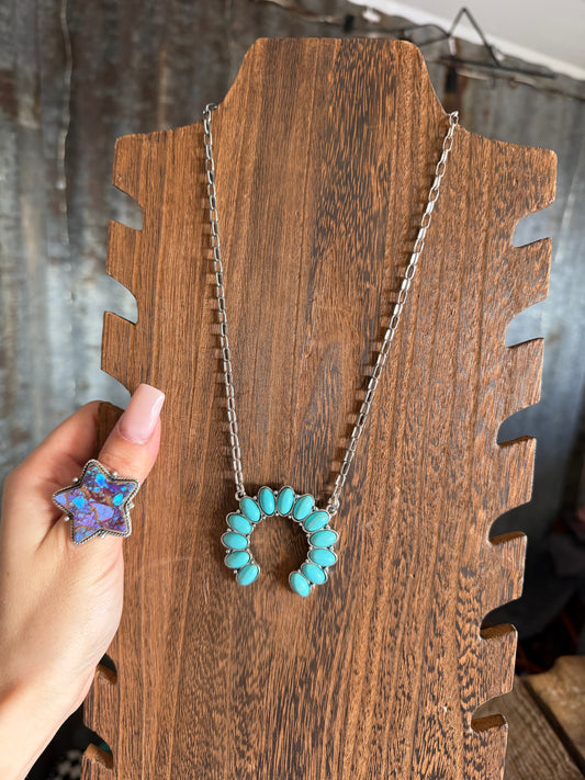 Turquoise Squash Necklace