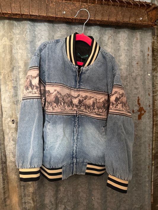 Kids - bomber jacket - horse