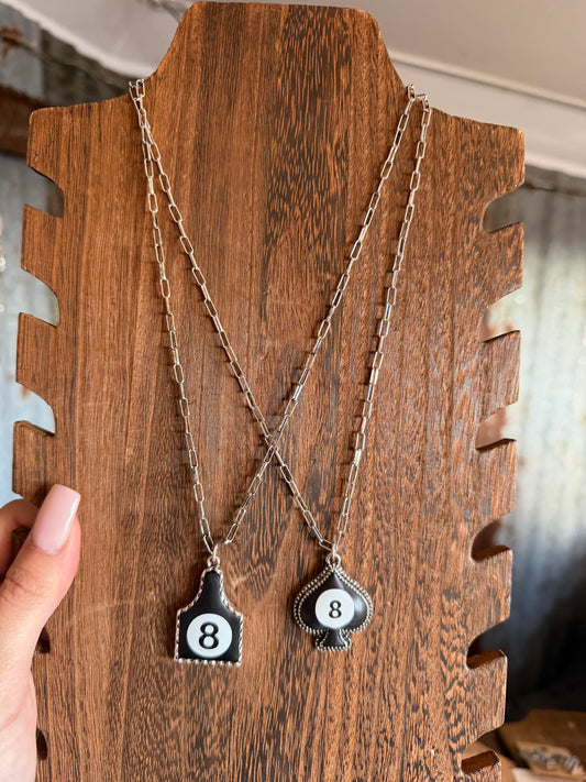 8 Ball Necklace